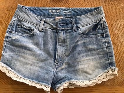 mossimo jean shorts