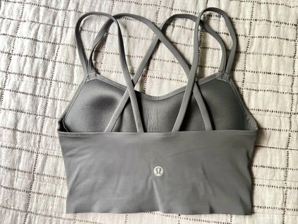 Lululemon Like A Cloud ☁️ Longline Bra Gray Size 2 - $68 New