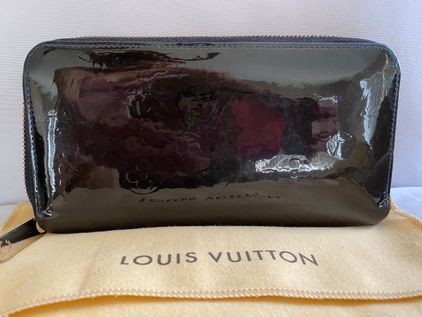 Louis Vuitton Monogram Vernis Zippy Long Wallet