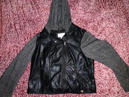 Xhilaration black deals leather jacket