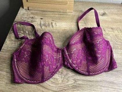 Adore Me, Intimates & Sleepwear, Adore Me 36dd Purple Lace Bra