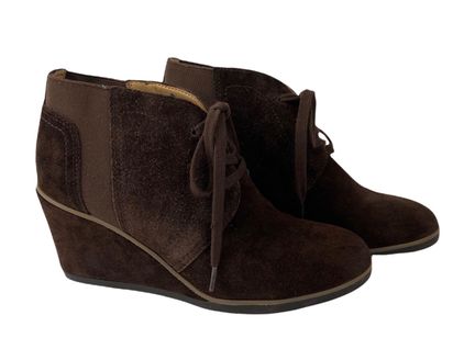 Franco sarto store suede ankle boots