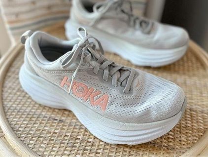 HOKA Bondi 8 Women's Harbor Mist/Lunar Rock