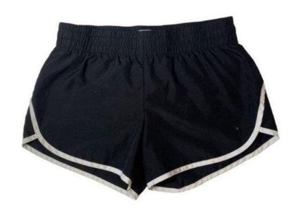 Danskin Now Black White Ringer Athletics Athleisure Workout Shorts small -  $10 - From Kelsey