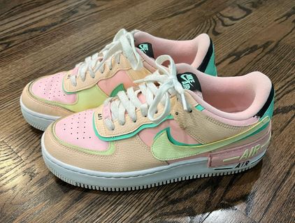 Nike Air Force 1 Shadow Sneakers in pastels-Multi