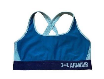 Under Armour Sports Bra  Women's SIze Small blue and light blue - $13 -  From Lynne