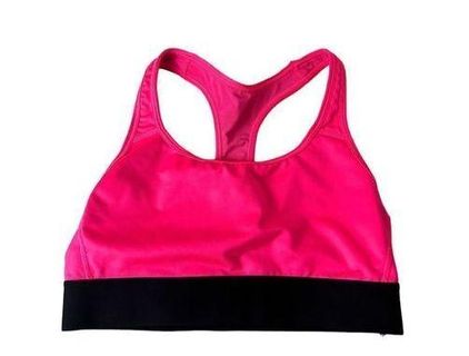 Victoria's Secret Sport Bra Womens small Hot Pink Black Racerback Athletic  Yoga - $16 - From Lynne