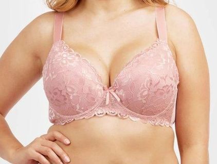 Sofra Intimates BR4268LD Lightly Lined Pink Lace Underwire Bra Women's 40D  NWT Size undefined - $12 New With Tags - From Annette