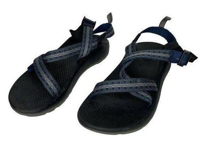 Chacos Chaco Z1 EcoTread Stakes Strap Navy Blue Black Sandals