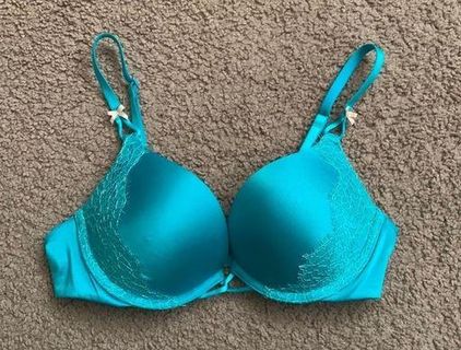 Victoria's Secret Bombshell Bra 34a Blue Size 34 A - $20 - From Summer