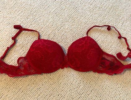 H&M Push-up Bra Red Size 34 A - $10 (60% Off Retail) - From Abby