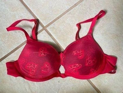 Wonderbra red hearts animal print Size undefined - $7 - From Natalie