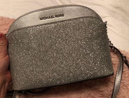 Michael Kors - Glitter Black bag, Luxury, Bags & Wallets on Carousell