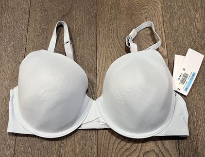 Calvin Klein Lightly lined Blue Full Coverage bra Size 36 C - $20 New With  Tags - From Jule