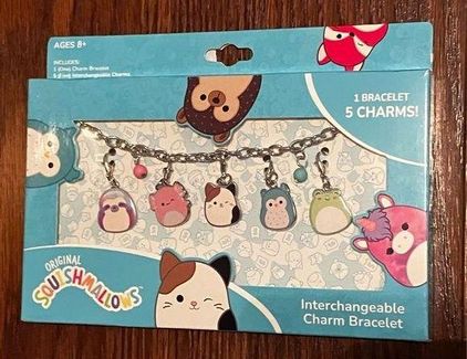 Squishmallows, Accessories, Squishmallow Interchangeable Charm Bracelet  Set