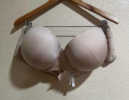 Torrid Curve tan lace strapless bra 48DD Size undefined - $15