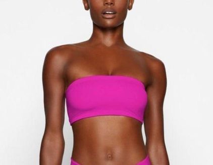 SKIMS Fits Everybody Bandeau NWT XL Pink - $28 New With Tags - From Ali