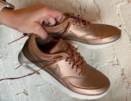 Nike Gold Air Max Thea Size 10 - $45 (62% Off Retail) Sahara