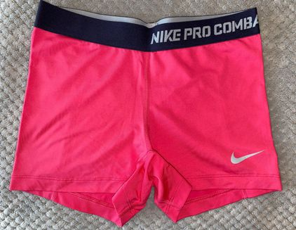 Nike Pro Combat Spandex Shorts Pink Size M - $14 (53% Off Retail) - From  Savannah