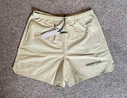 Fear of god Essentials Shorts Tan Size M - $115 (28% Off Retail