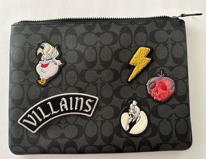 Disney+x+Coach+Villains+Ursula+Little+Mermaid+Wristlet for sale