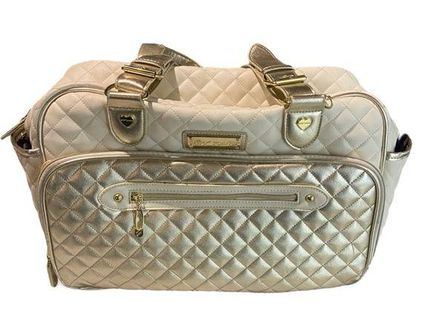 Betsey johnson online quilted diaper bag
