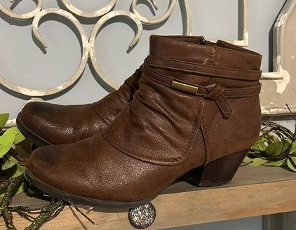 Rhapsody leather ankle boots