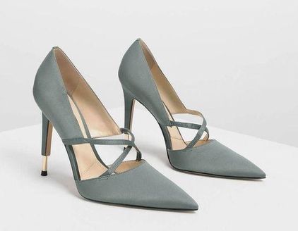 Charles & Keith Collection, size 38, NWOT Green - $32 (59% Off