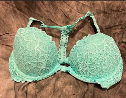 PINK - Victoria's Secret Bra Blue Size 34 B - $16 (60% Off Retail) - From  Claire