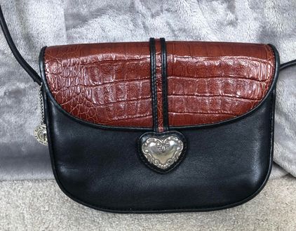 Vintage Brighton Straw Handbag, Red Blue Leather Crossbody Purse Plaid -  Etsy
