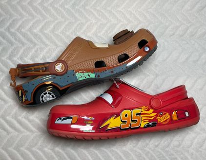 Meeting with a reseller today to buy Lightning McQueen Crocs. What