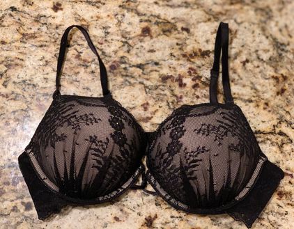 Victoria's Secret Bombshell Bra size 36B Black - $25 (64% Off Retail