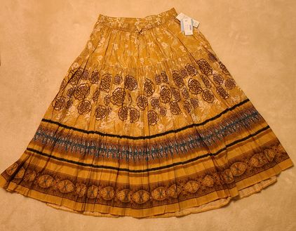 Patterned skirt clearance 0x