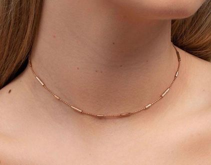 Uncommon James Ready To Mingle Choker Necklace Gold 26