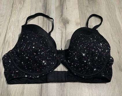 Victoria's Secret Victoria Secret lined Demi bra with star print Size