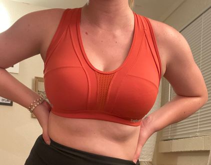 Yvette Sports Bra Orange Size L - $14 (61% Off Retail) - From Miriam