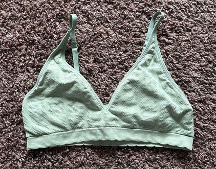 Green Triangle Bralette