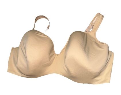 Cacique Cute Lightly lined bra beige 46DDD Preowned condition Tan Size 46 F  / DDD - $12 - From Tiffany