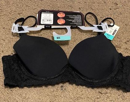 No Boundaries New NWT Lace Frame T-Shirt Bra Black Size 32B - $8 New With  Tags - From Kathleen