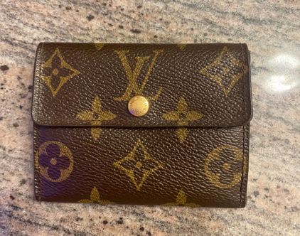 Louis Vuitton Elise Pattern Print Wallet