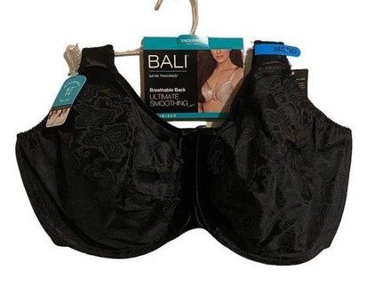 Bali Satin Tracings Minimizer Underwire Bra 