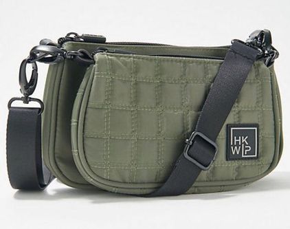 Double Pouch Crossbody Bag