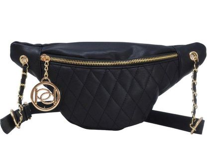black bebe fanny pack
