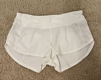  Lululemon White Shorts