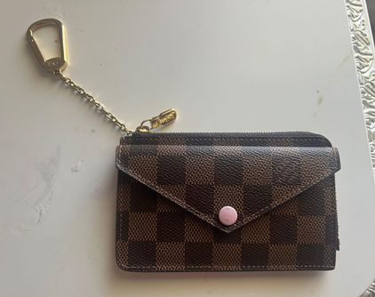 SOLD! previously owned louis vuitton keychain card holder in