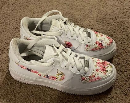 Nike Air Force 1s Custom LV White Size 7.5 - $200 (20% Off Retail) - From  Julia