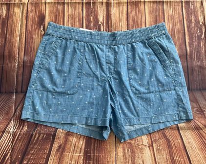 Sonoma Women Mid Rise Straight through Hip & Thigh Waistband Shorts Size XL  Blue - $24 (25% Off Retail) New With Tags - From Yarail