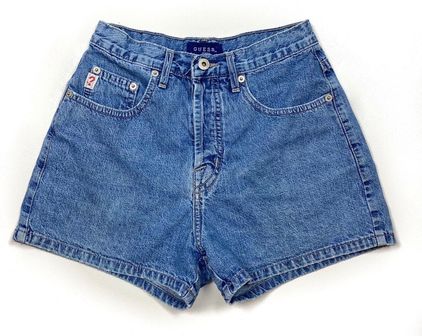 GUESS® U.S.A. Micro denim shorts Women