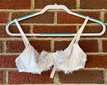 Buy Victoria's Secret White Wicked Unlined Balconette Bra from the