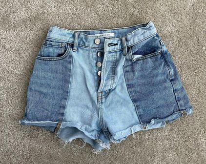 Split Color Shorts 